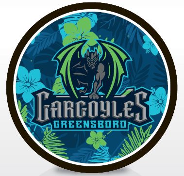 Greensboro Gargoyles Margaritaville Puck