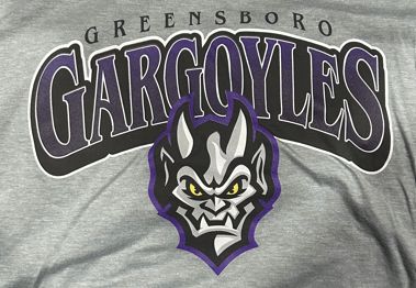 Gargoyles District Triblend Gray Vintage 12 T-shirt