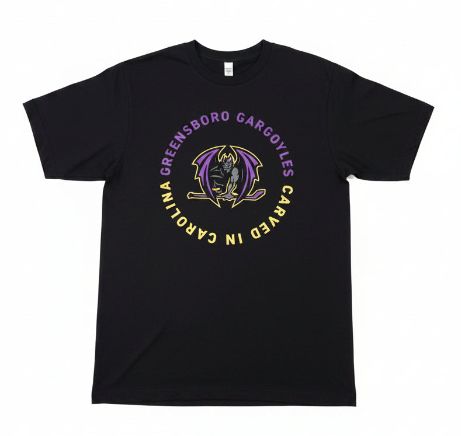 Gargoyles Next Level Black Sphere T-shirt