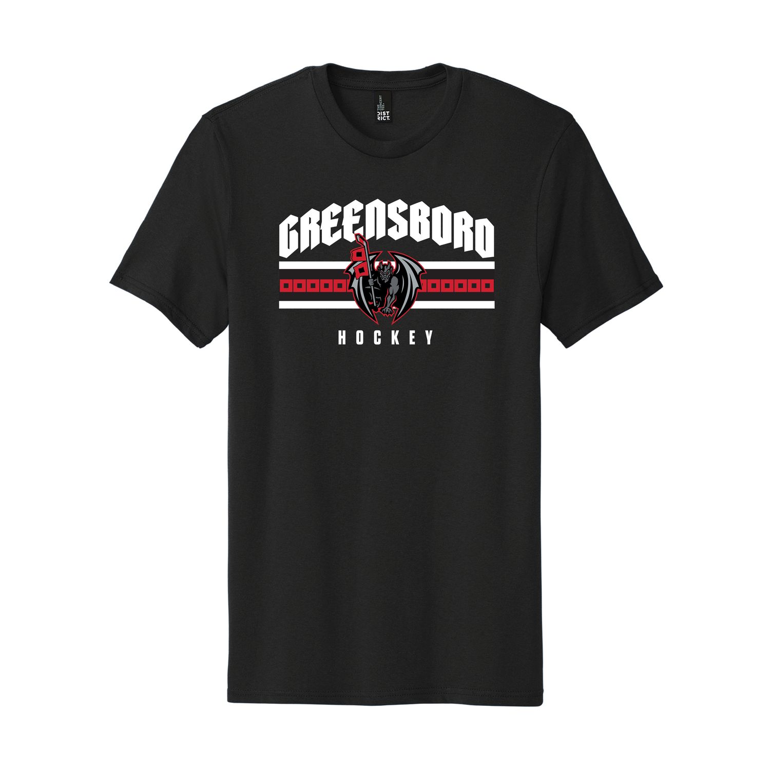Gargoyles Affitiate Flag Tee - Black