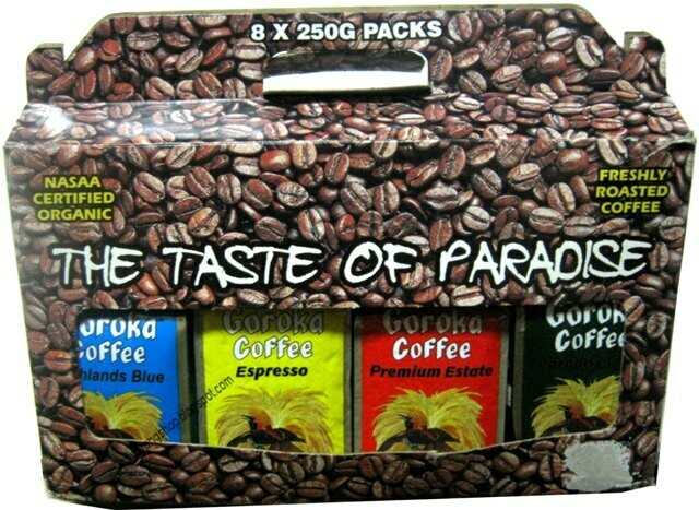 The Taste of Paradise 8 x 250g gift box