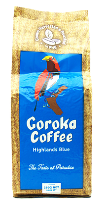 Goroka Coffee Highlands Blue Ground