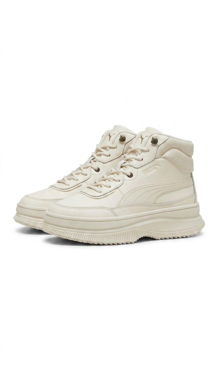 Buty sportowe damskie Puma MAYRA FROSTED beżowe