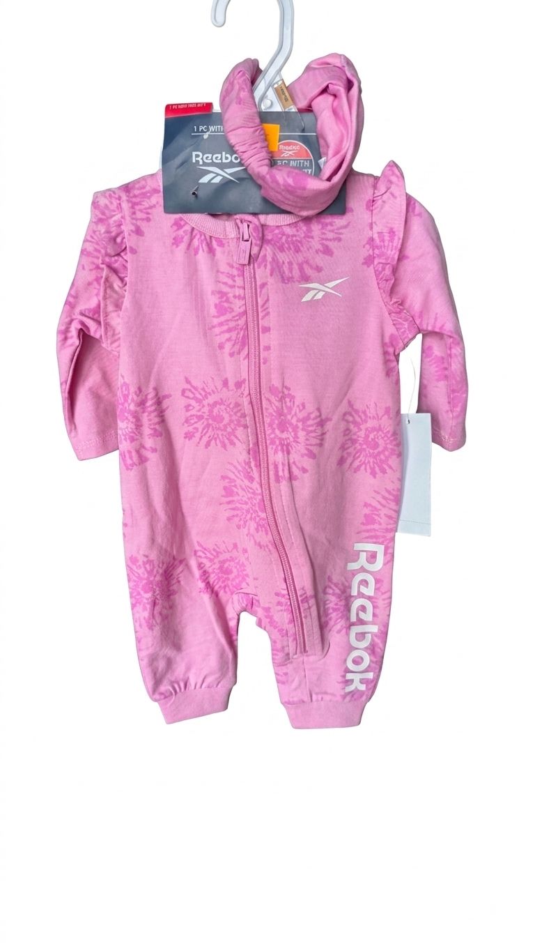 Pajacyk dziewczęcy Reebok