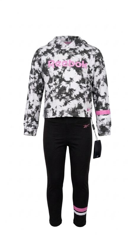 Komplet Reebok Dziewczynka bluzka i legginsy 104-110