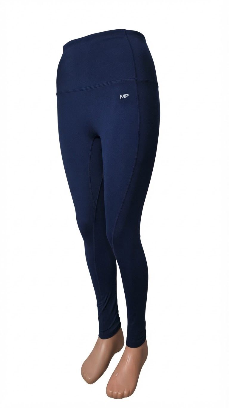 Granatowe legginsy damskie sportowe MP MyProtein