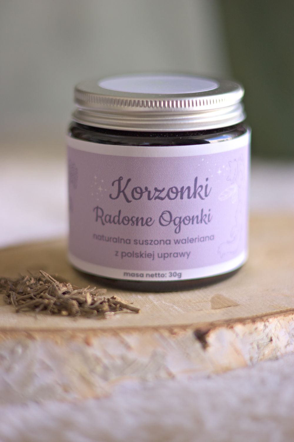 Korzonki Radosne Ogonki - suszona waleriana 30g