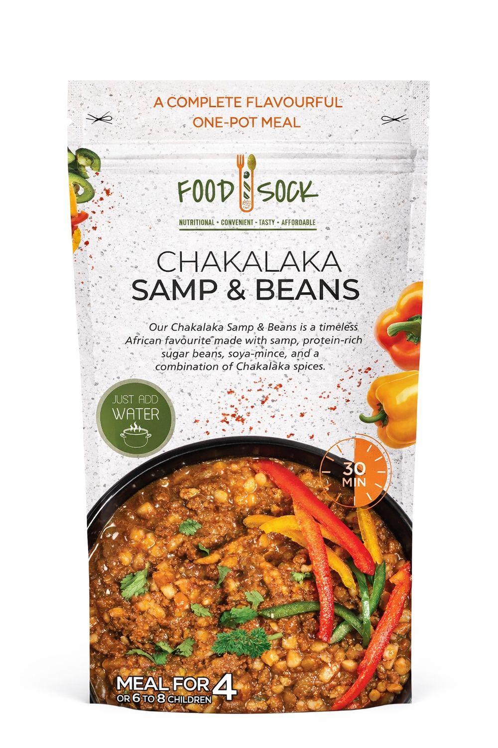 Chakalaka Samp &amp; Beans