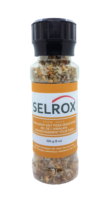 Selrox Pizza Seasoning - Authentic Natural Certified Gourmet Himalayan Salt Seasoning for Pizza, Pasta, Italian Food - Refillable Grinder 8oz (226g) Selrox Pizza Seasoning - Authentic Natural Certified Gourmet Himalayan Salt Seasoning for Pizza, Pasta, Italian Food - Refillable Grinder 8oz (226g)