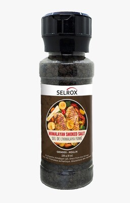 Selrox Himalayan Applewood Smoked Salt Grinder 8oz / 226g - Case of 12