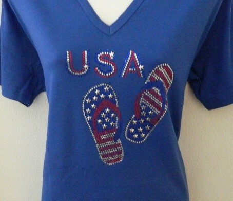 USA FLIP FLOPS