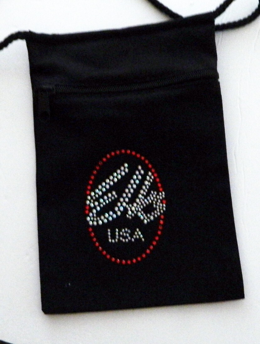 ELKS - OVAL LOGO  ON ZIPPERED POUCH
