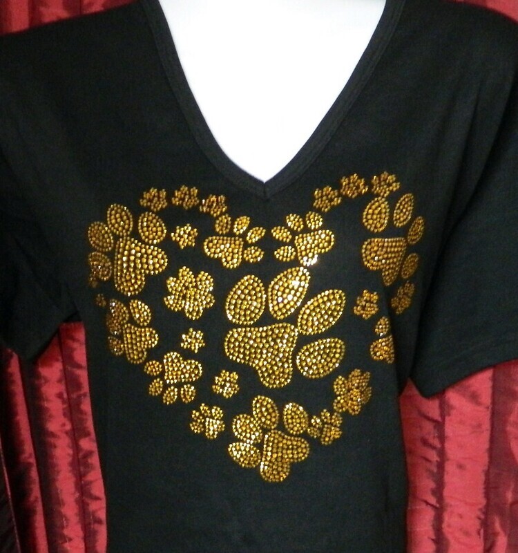 HEART OF PAWS- GOLD