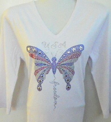 USA Freedom Butterfly