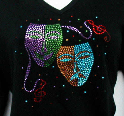Mardi Gras (Double Mask) Design