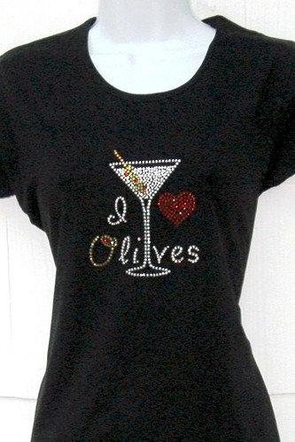 I (heart) Olives (Martini)