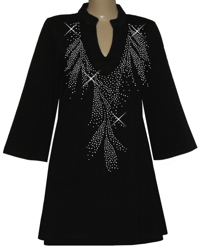 Tunic w  AB Spray Design