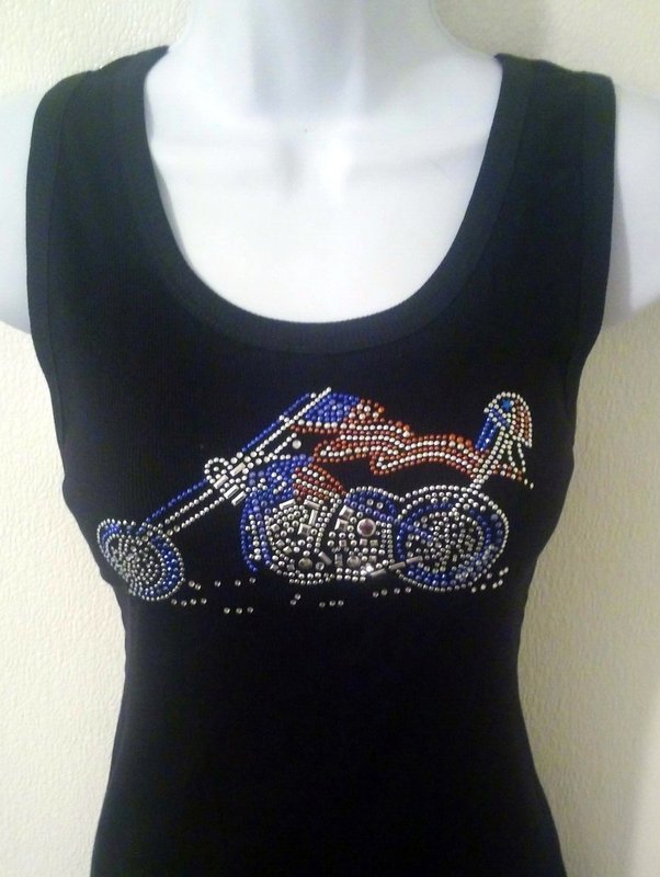 Chopper w  USA Flag