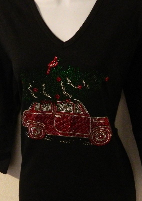 Christmas Tree on SUV