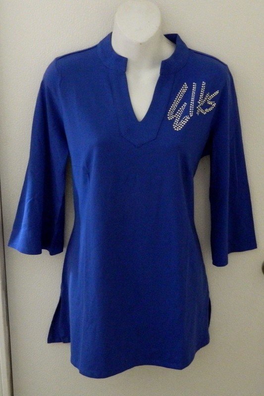 Elks Script Logo on Tunic