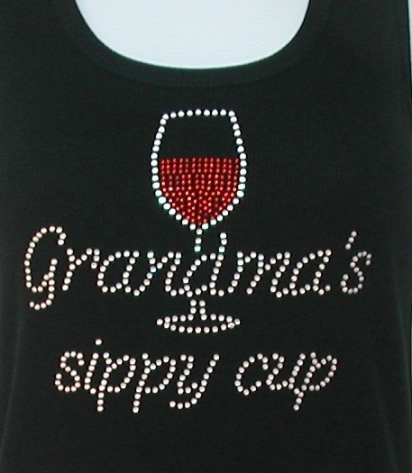 Grandma's Sippy Cup- red wine