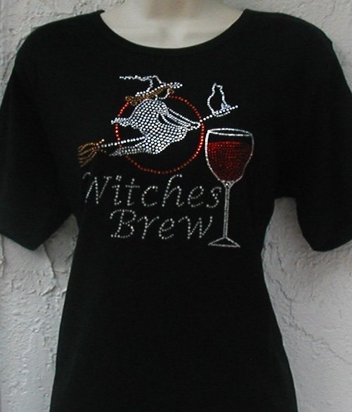Halloween - Witches Brew - wine design