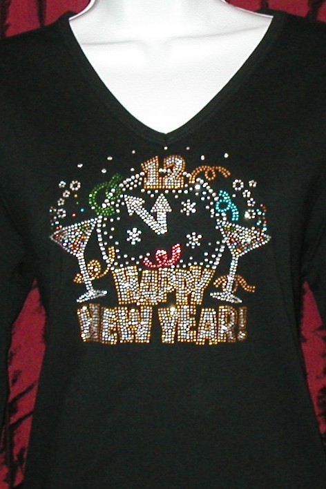 Happy New Year Clock