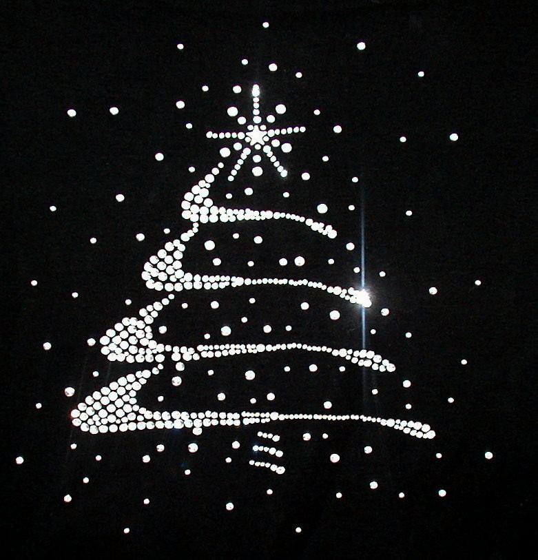 Elegant Silver Christmas Tree