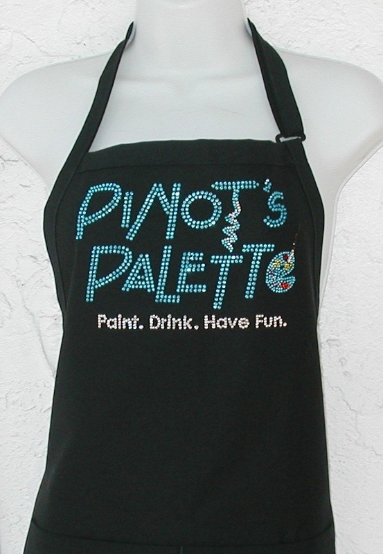 Pinot's Palette Apron & Shirt