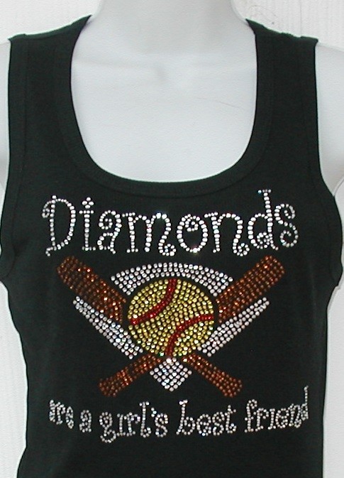 Diamonds - are a girl's best friend - softball