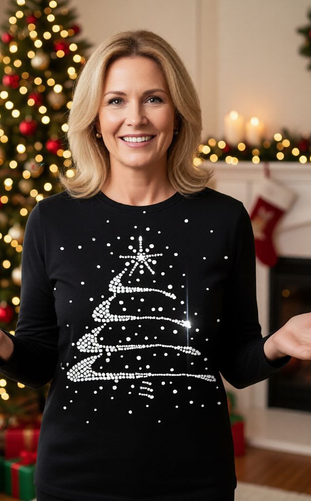 Elegant Silver Christmas Tree Elegant Silver Christmas Tree