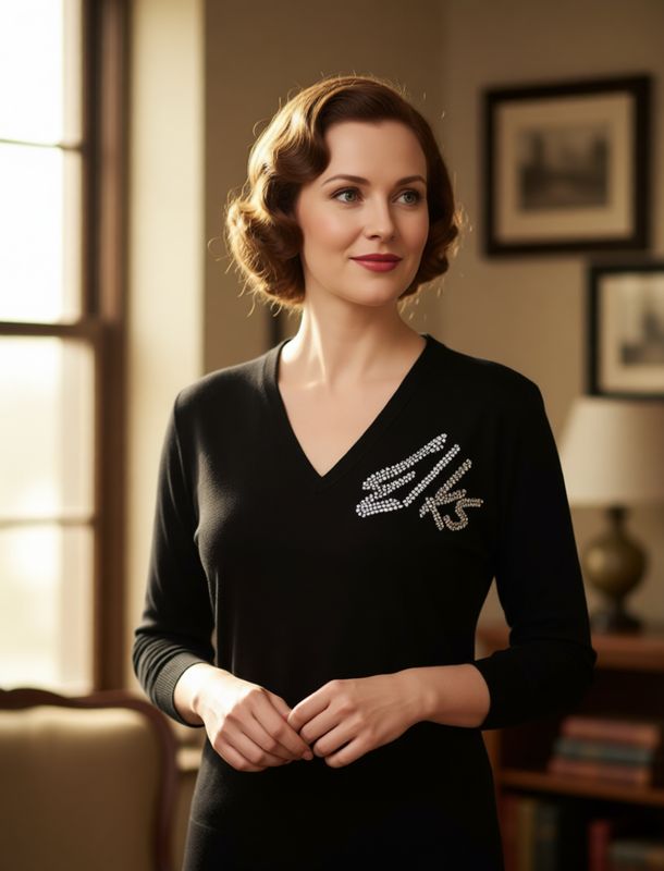 Elks V NECKLINE (script letters) Elks V NECKLINE (script letters)