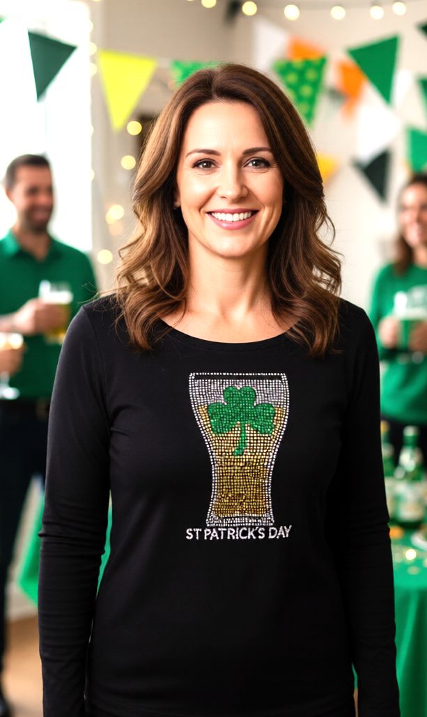 St. Patrick's Day ( Pilsner glass)
