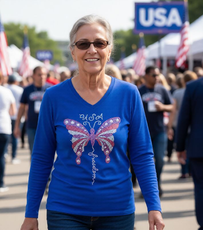 FREEDOM BUTTERFLY- USA