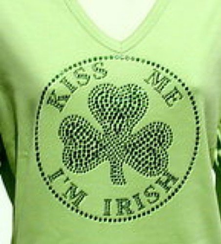KISS ME I'M IRISH   (circle)