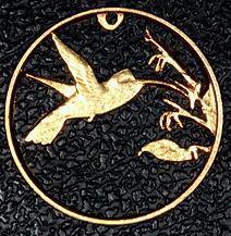 $20 #009 (Trinidad Hummingbird Penny)