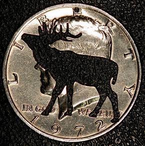 $10 #008 (Elk Half Dollar)