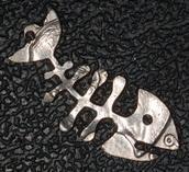 $10 #018 (Skeleton Fish Quarter)