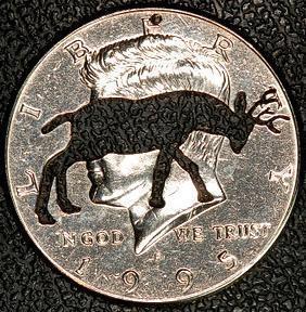 $10 #013 (Deer Half Dollar)