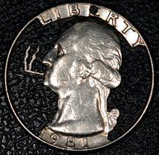 $10 #021 (Smoking George)