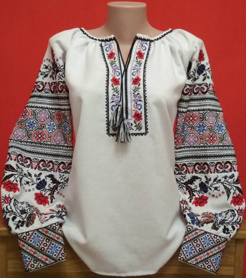 Вишиванка, жіноча вишивана блузка (Арт. 02249)