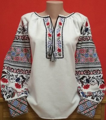 Вишиванка, жіноча вишивана блузка (Арт. 02249)