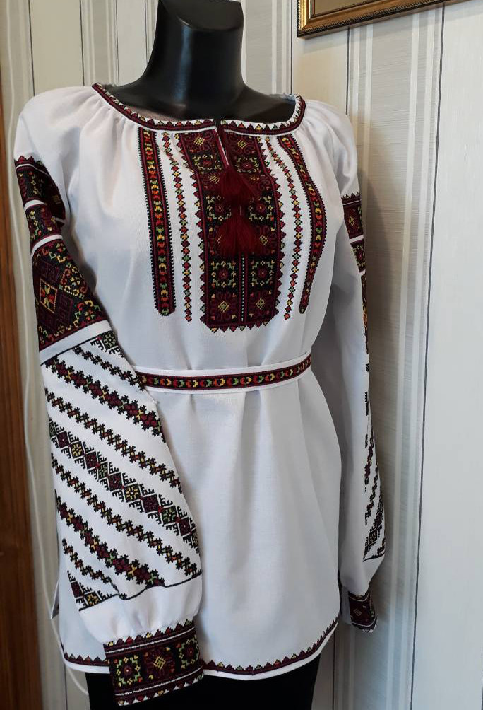 Вишиванка, жіноча вишивана блузка &quot;Борщівська&quot; (Арт. 02266)