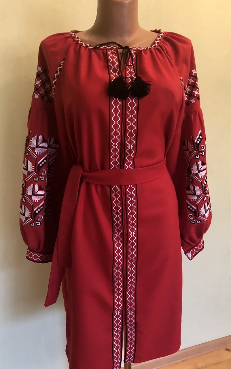Вишиванка жіноча, сукня вишивана &quot;Бохо&quot;(Арт. 02272)