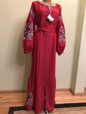 Вишиванка жіноча, сукня вишивана &quot;Бохо&quot;(Арт. 02274)