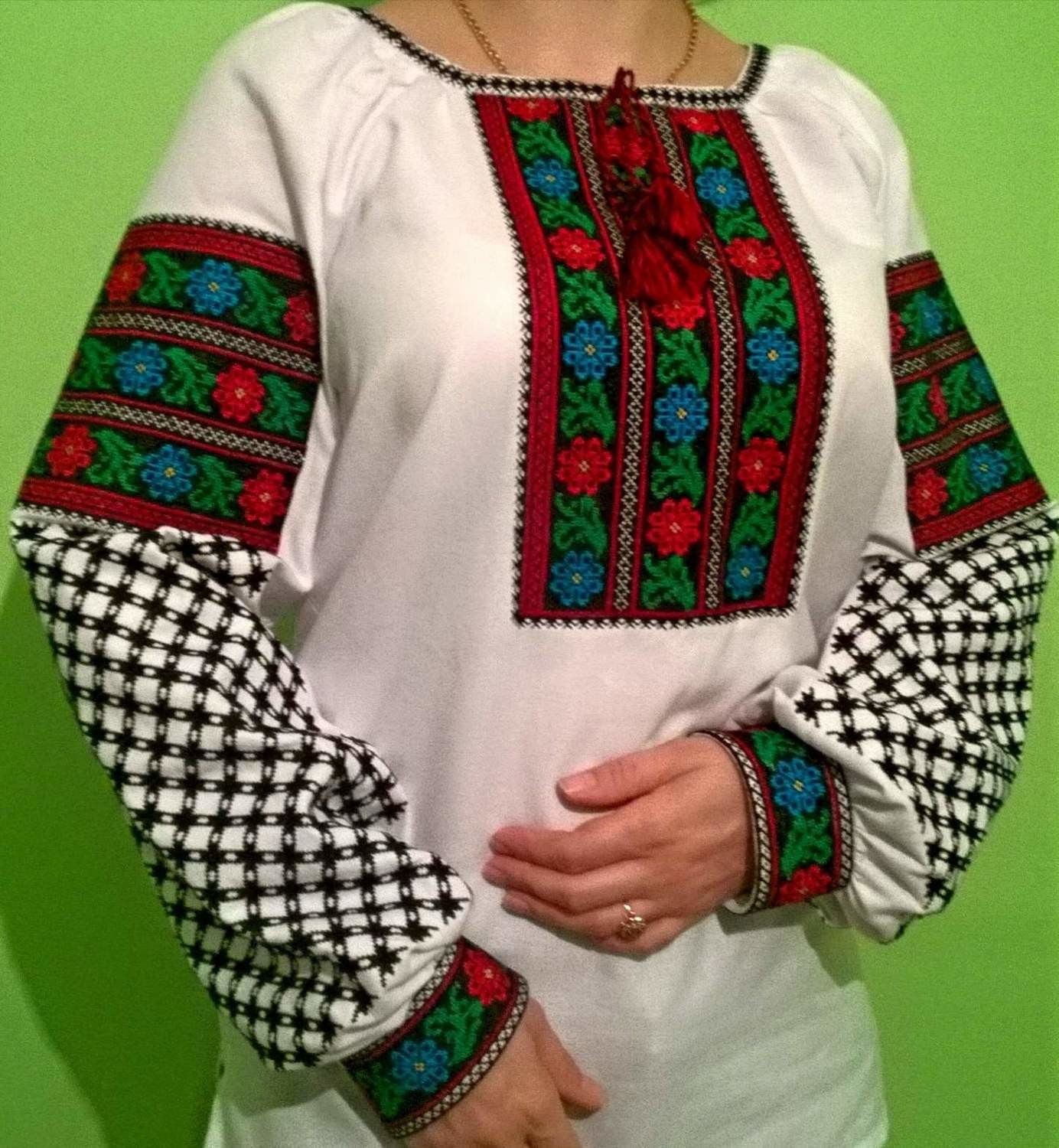Вишиванка, жіноча вишивана блузка (Арт. 02294)