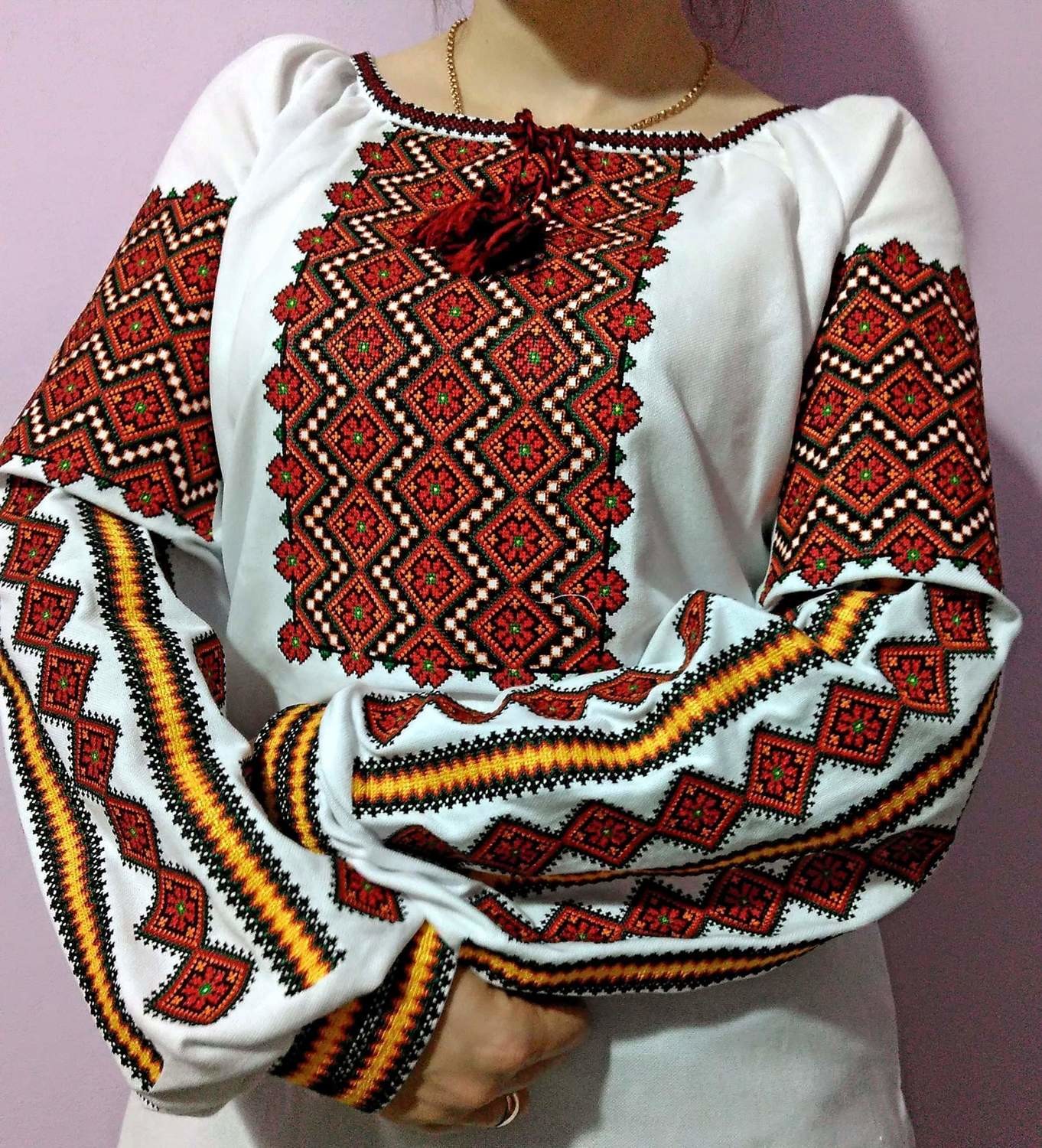 Вишиванка, жіноча вишивана блузка (Арт. 02295)