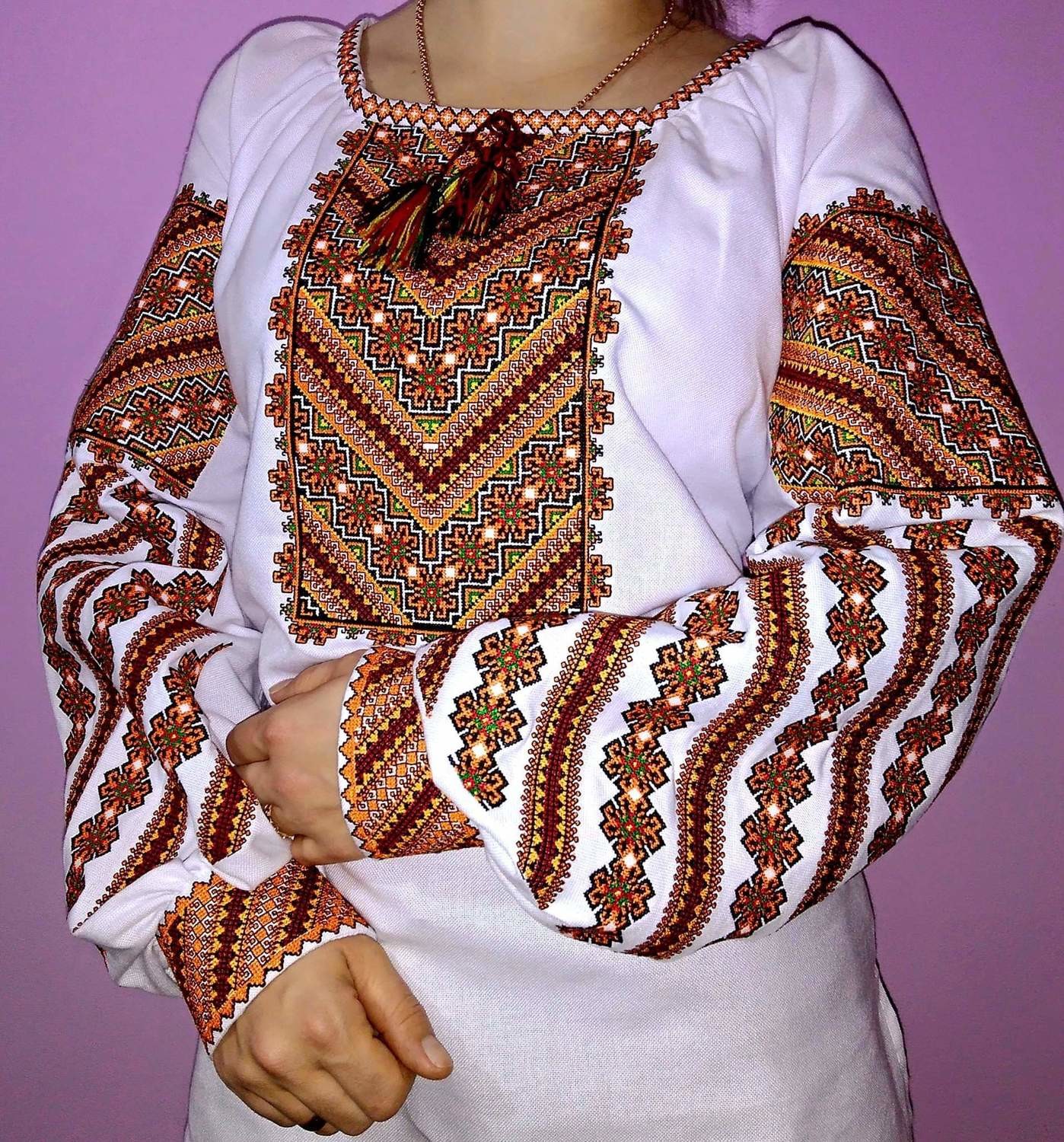 Вишиванка, жіноча вишивана блузка (Арт. 02297)