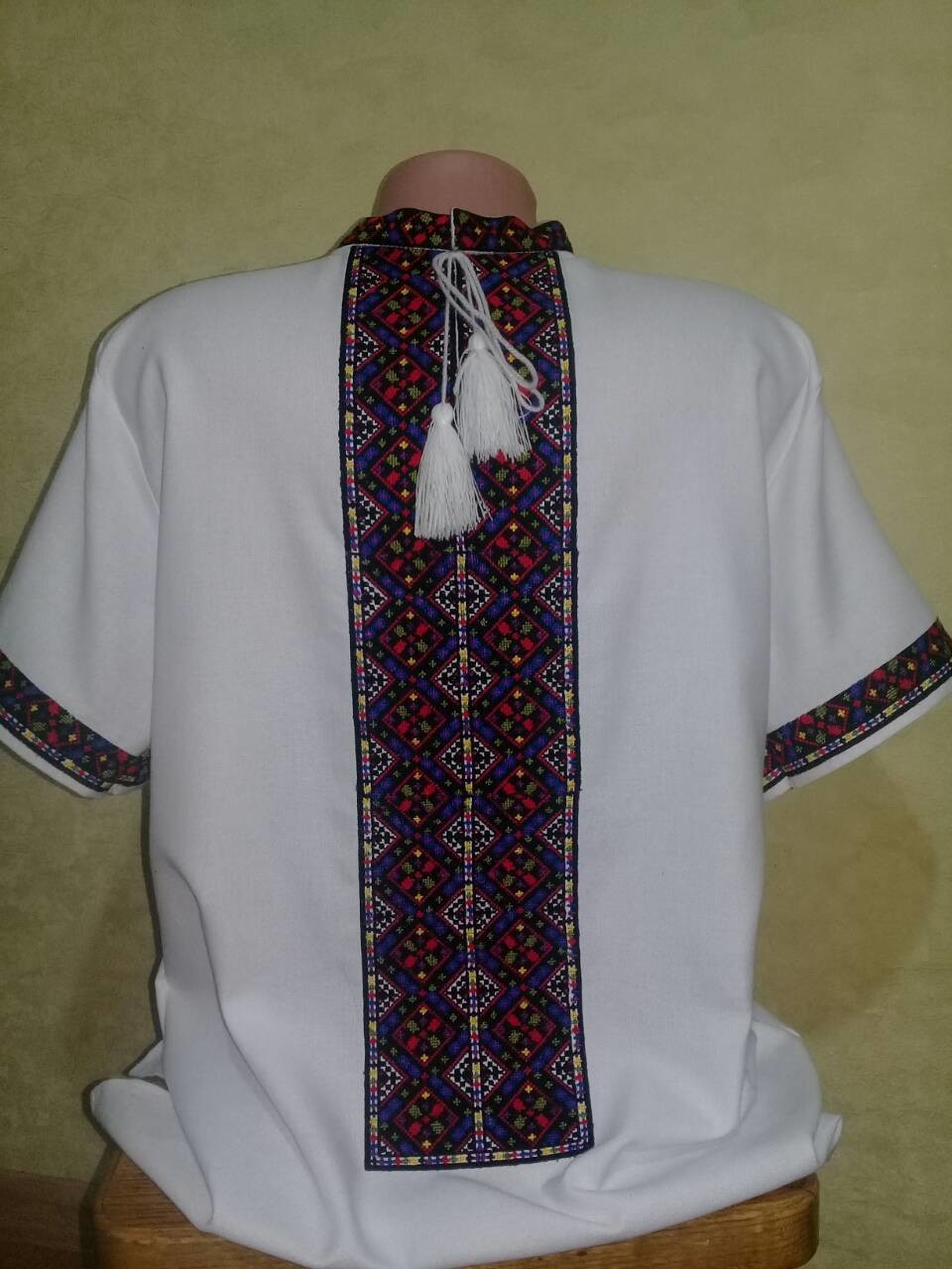 Вишиванка, чоловіча вишита сорочка (Арт. 02308)