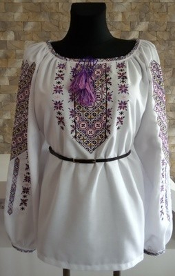 Вишиванка, жіноча вишивана блузка &quot;Яскраві зіроньки&quot; (Арт. 02322)